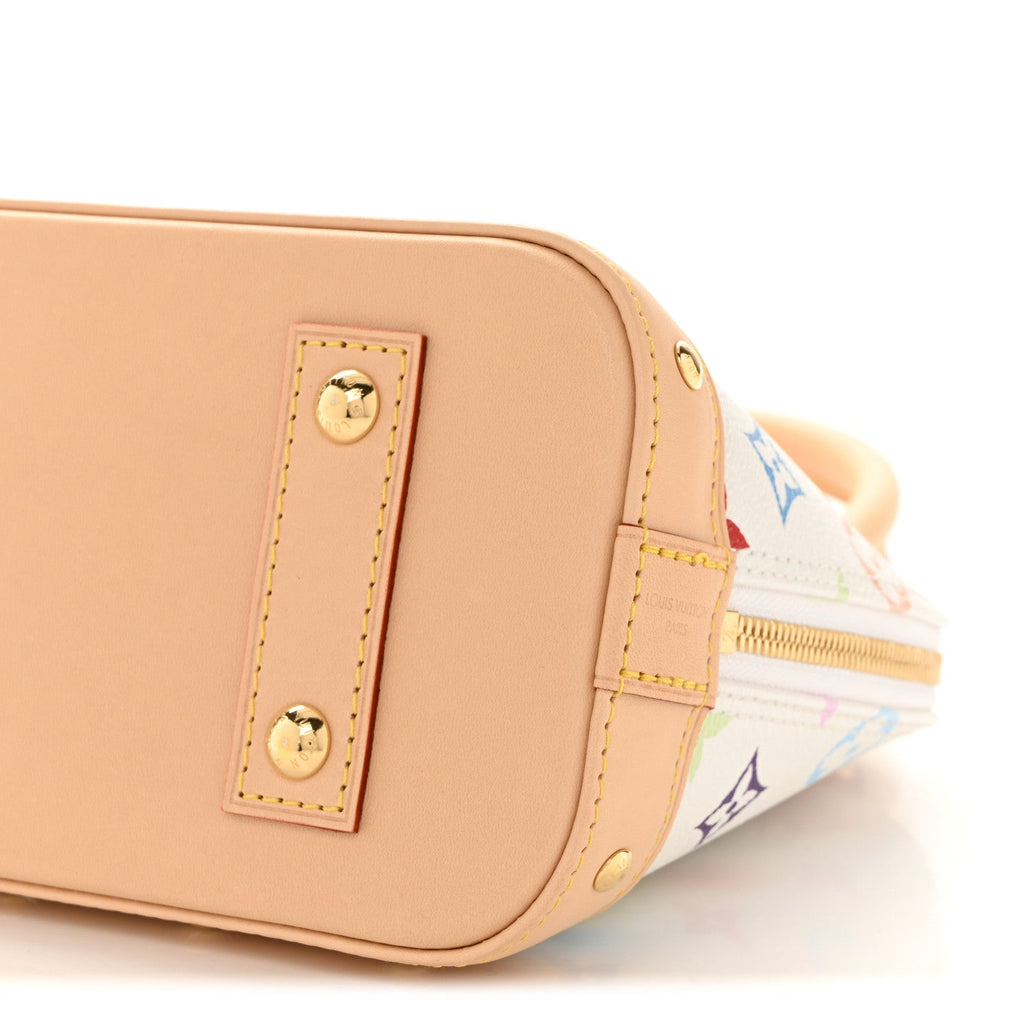 Louis Vuitton LV x TM Monogram Multicolor Alma BB White