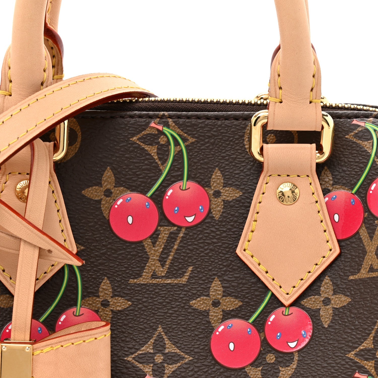 Louis Vuitton LV X TM Monogram Cerises Speedy Bandouliere 20
