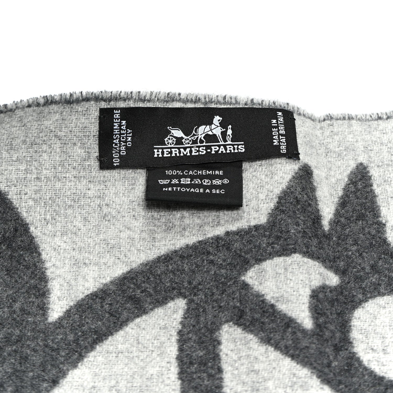 Louis Vuitton Wool Cashmere Lock And Keys Scarf Black