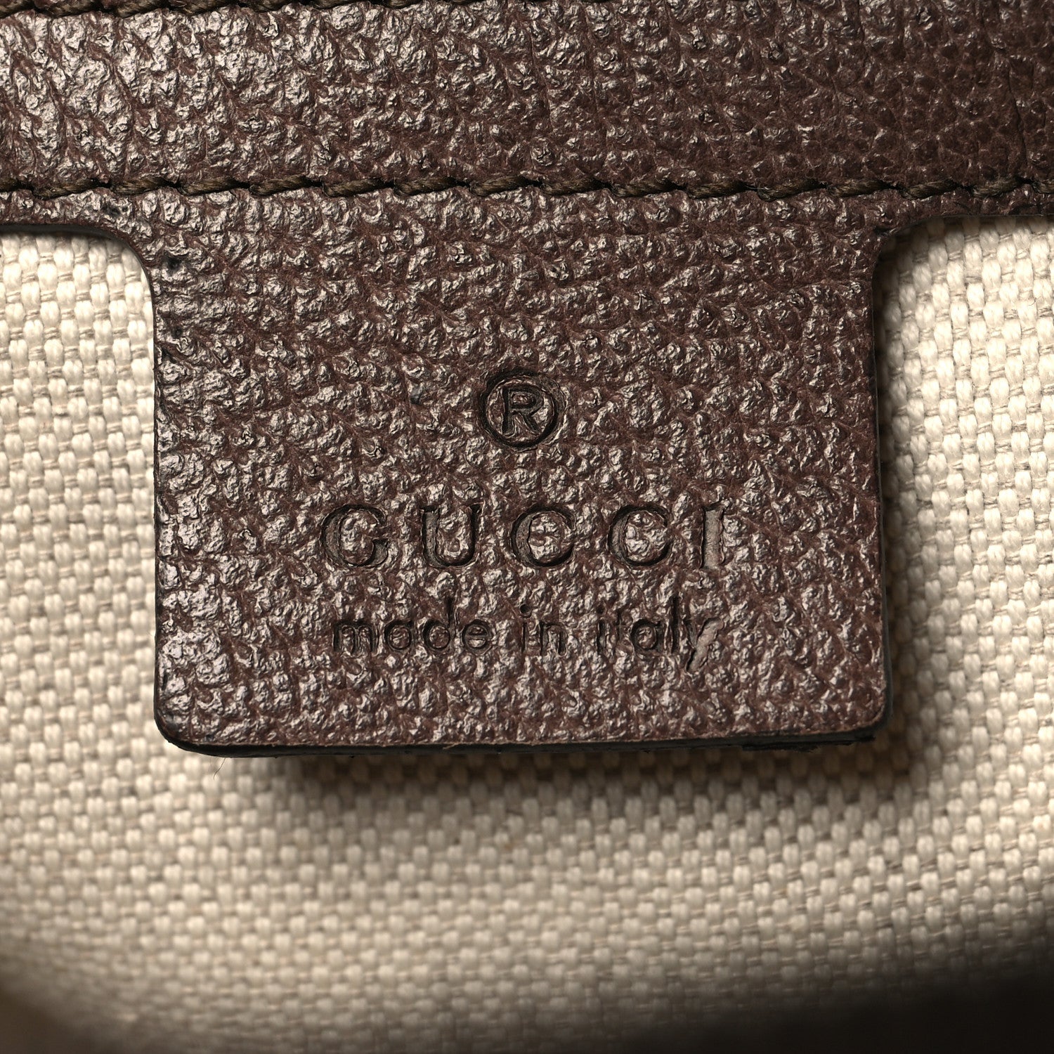 Gucci GG Supreme Monogram Web Small Ophidia Messenger Bag Brown