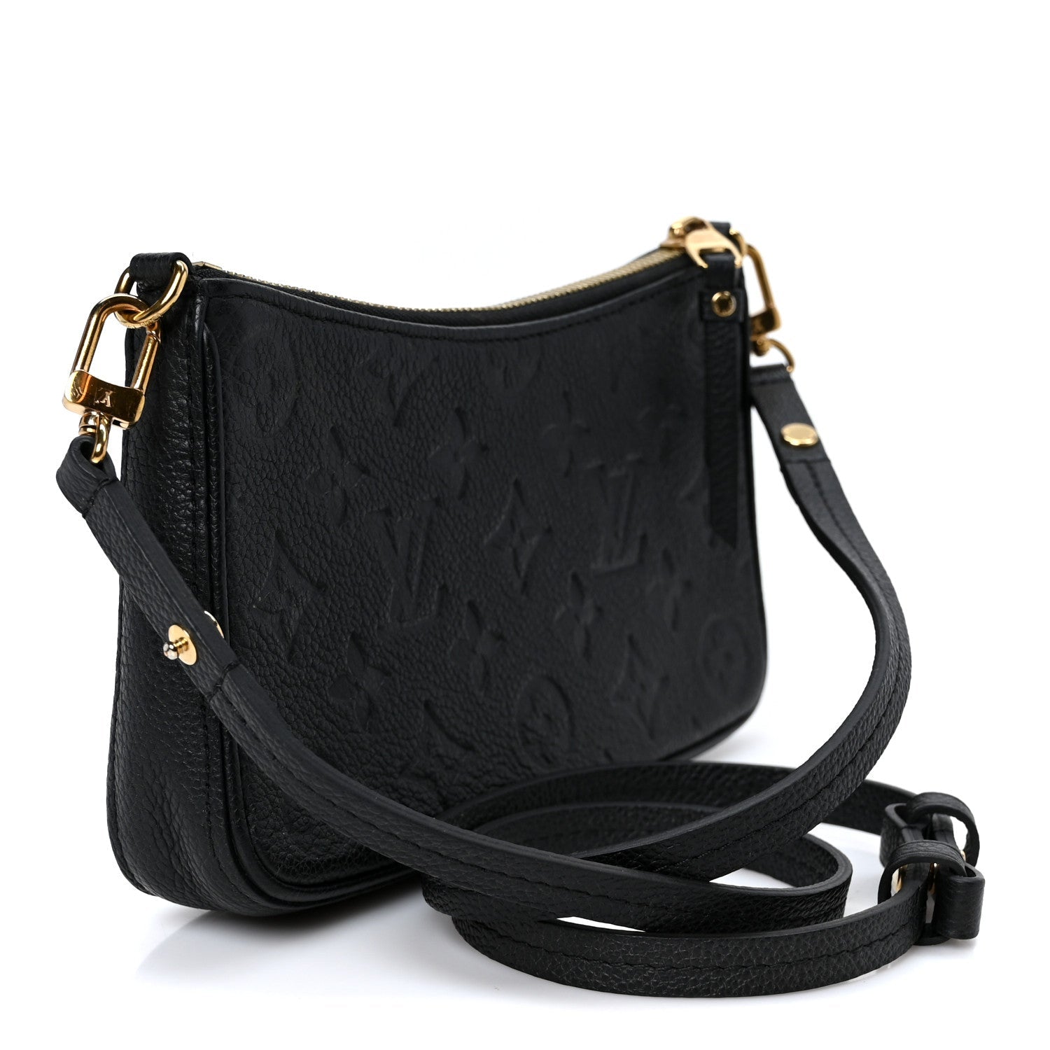 Louis Vuitton Empreinte Easy Pouch On Strap Black