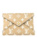 Louis Vuitton Monogram Giant Medium Kirigami Pochette Insert Beige