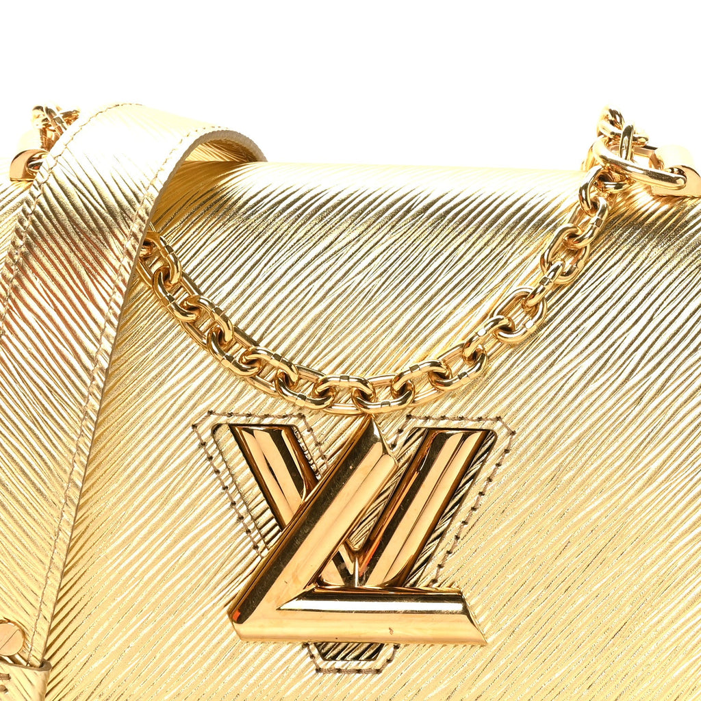 Louis Vuitton Epi Twist Shoulder Bag PM Gold