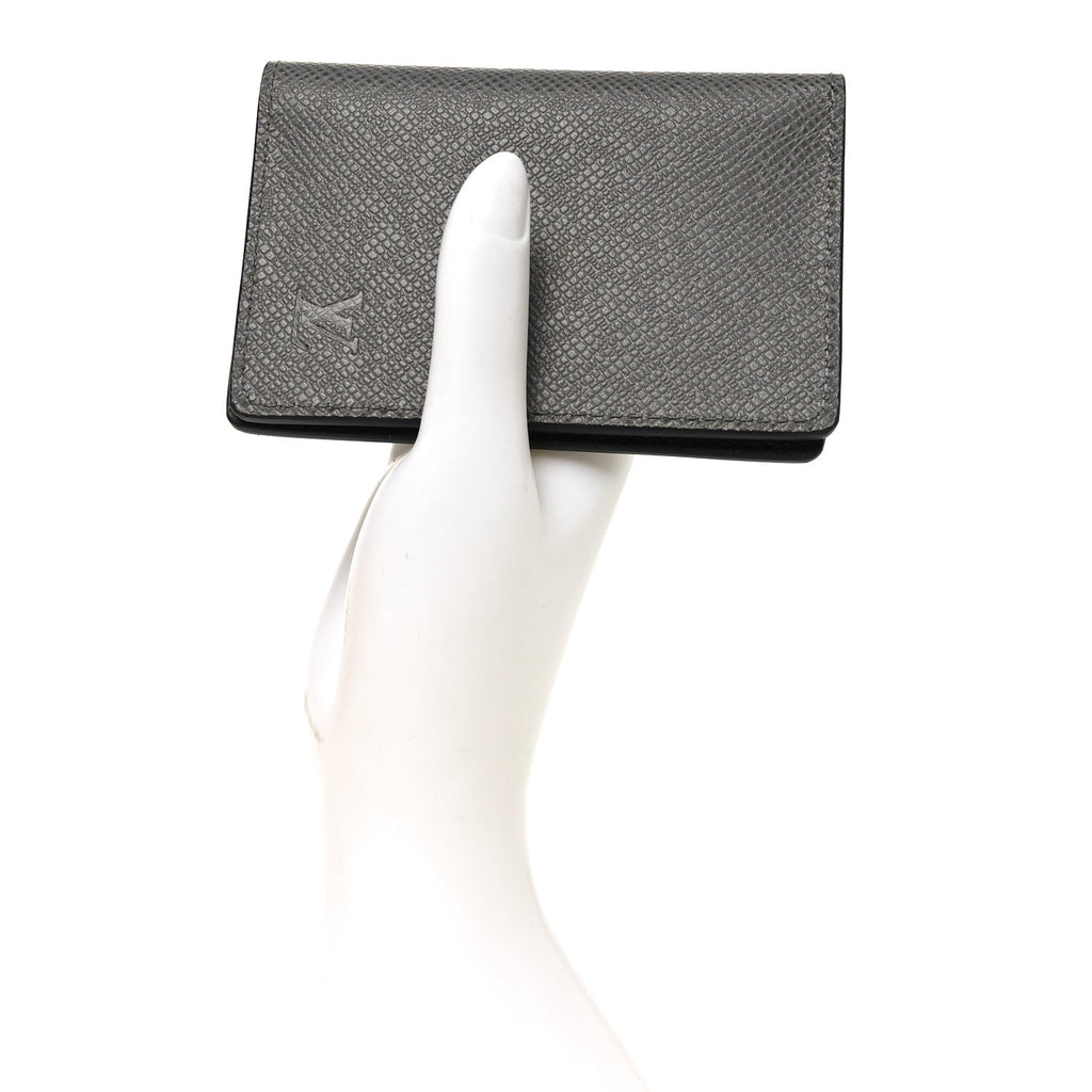 Louis Vuitton Taiga Pocket Organizer NM Glacier