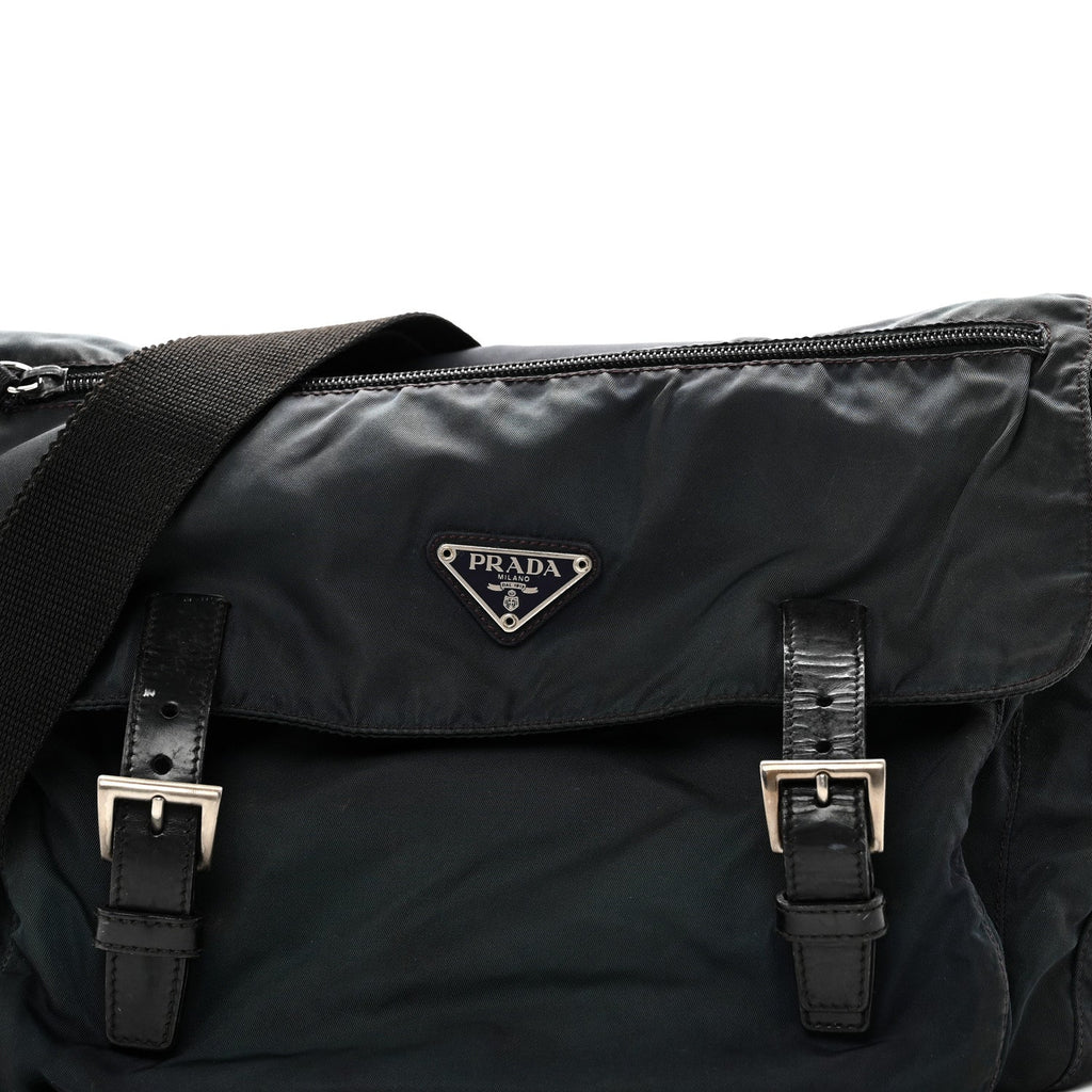 Prada Nylon Vela Sport Messenger Bag Baltico