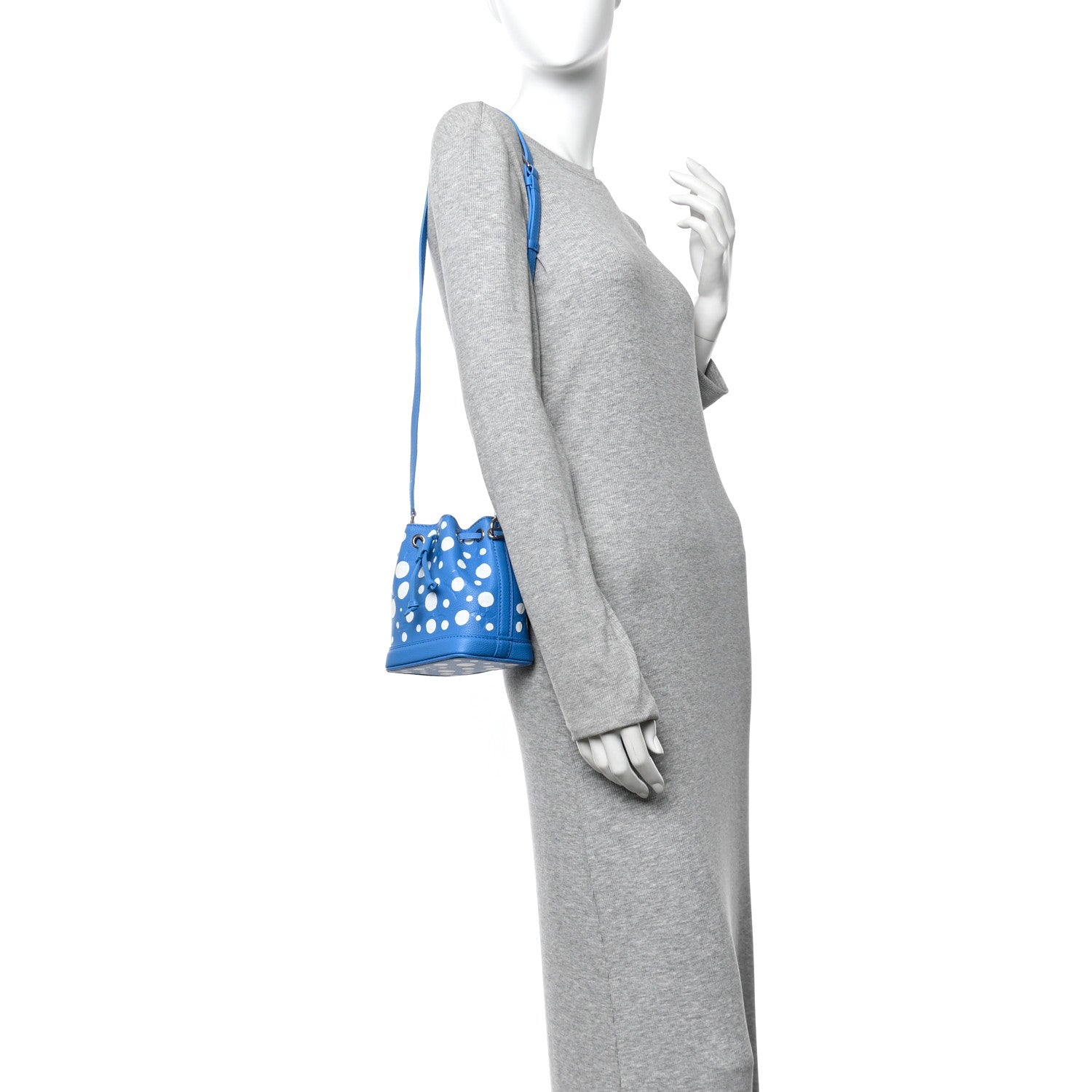 Louis Vuitton LV X YK Empreinte Nano Noe MM Blue White
