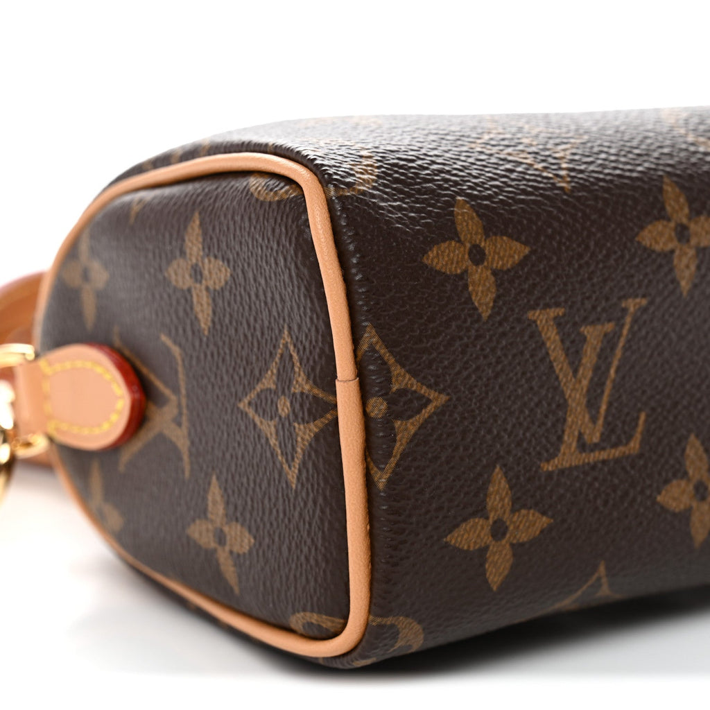 Louis Vuitton Monogram Nano Speedy Bandouliere