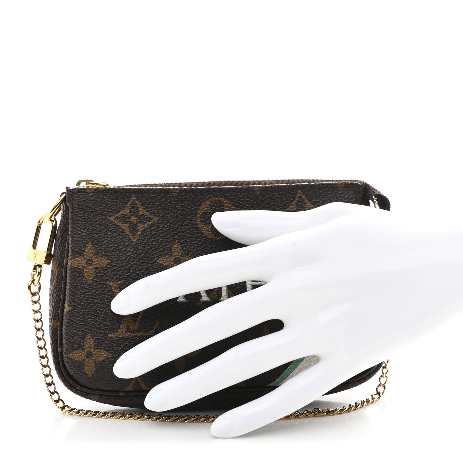 Louis Vuitton Monogram My LV Heritage Mini Pochette Accessories Ivory Vert Clair