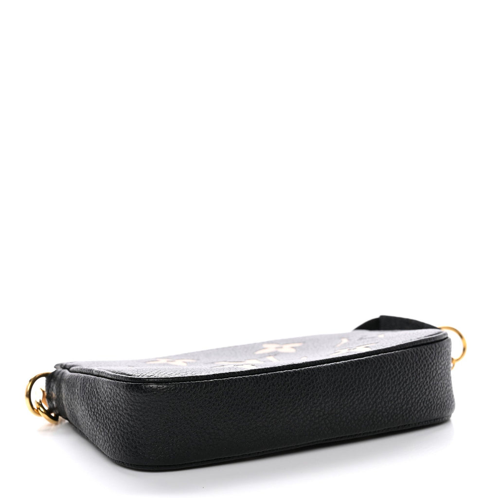 Louis Vuitton Empreinte Monogram Giant Mini Pochette Accessories Black
