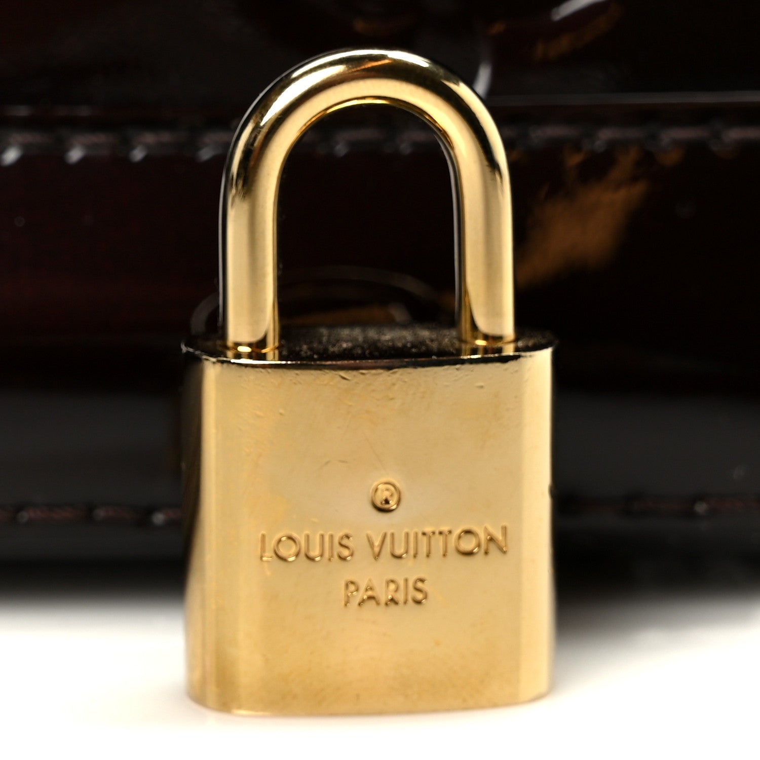 Louis Vuitton Vernis Alma BB Amarante