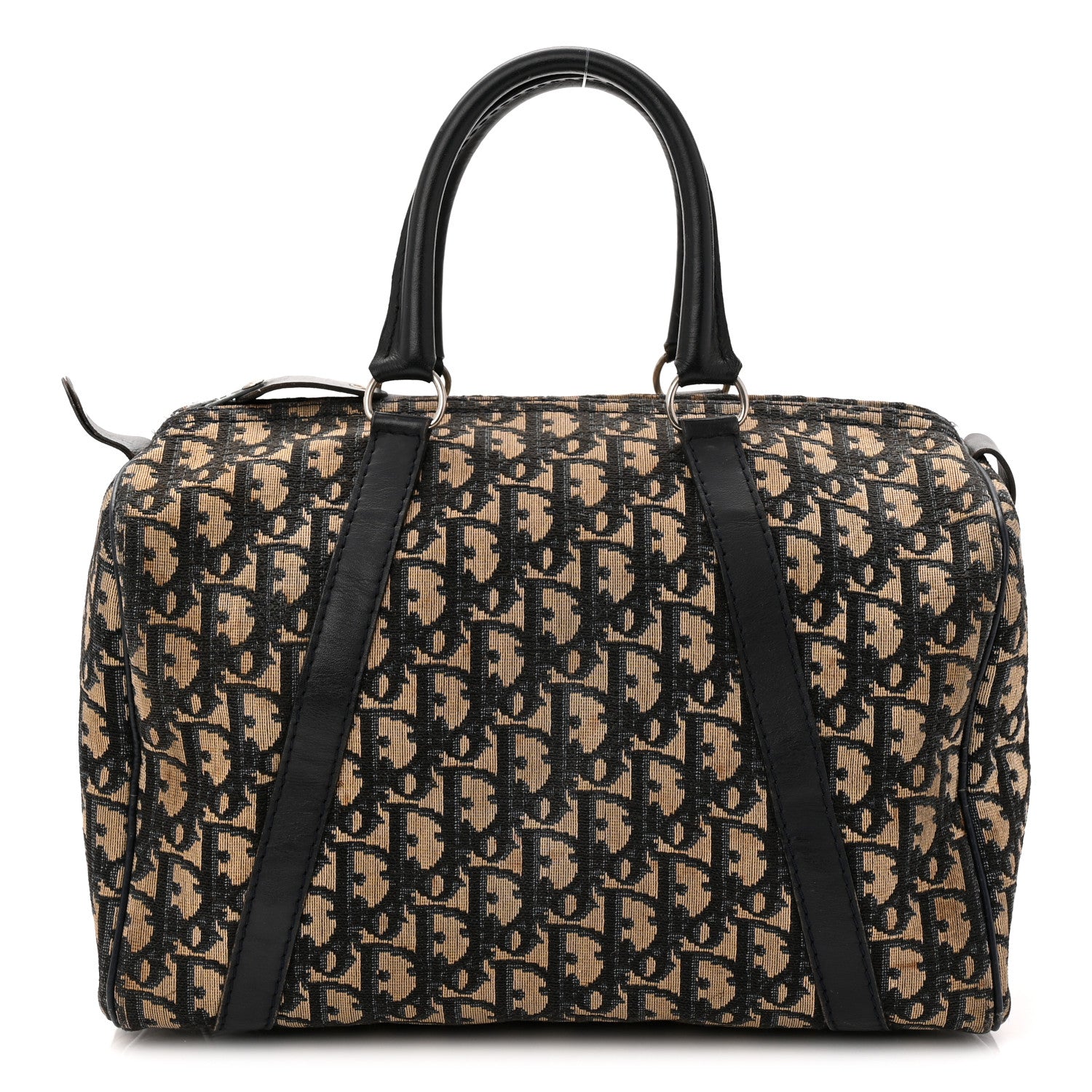Christian Dior Monogram Boston Navy Blue