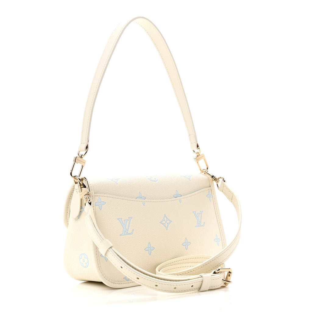 Louis Vuitton Empreinte Monogram Sweet Escape Diane Milky White Blue
