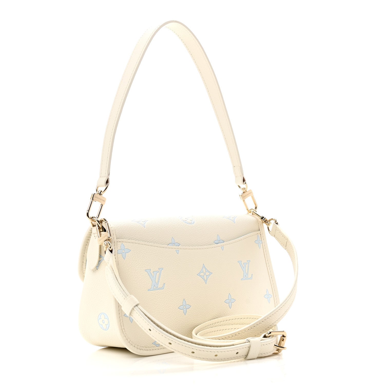 Louis Vuitton Empreinte Monogram Sweet Escape Diane Milky White Blue