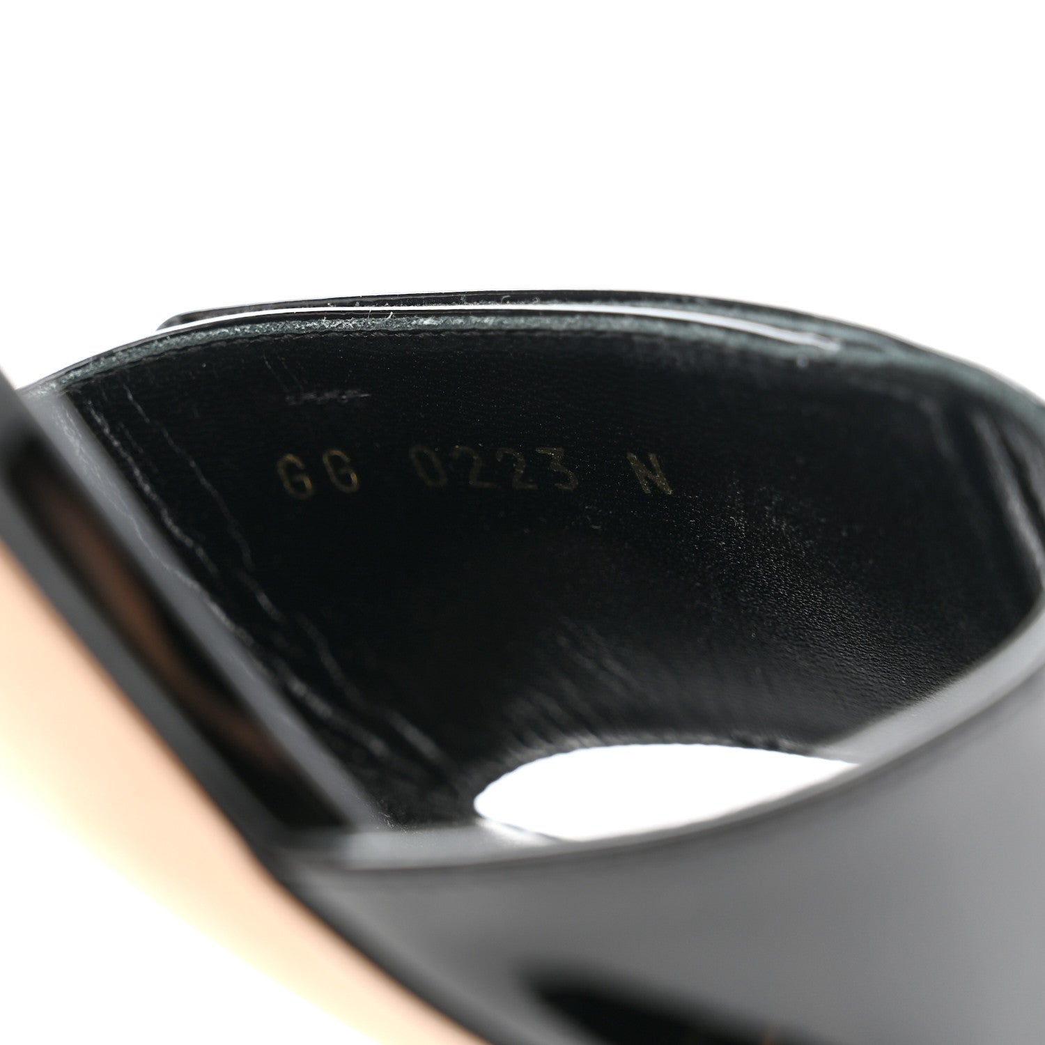 Louis Vuitton Patent Calfskin Shake Sandals 39 Black