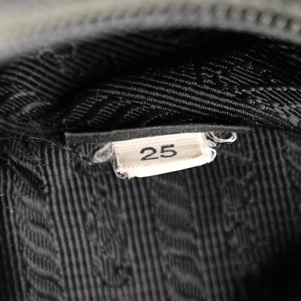 Prada Tessuto Nylon Mini Re-Edition 2000 Bag Black