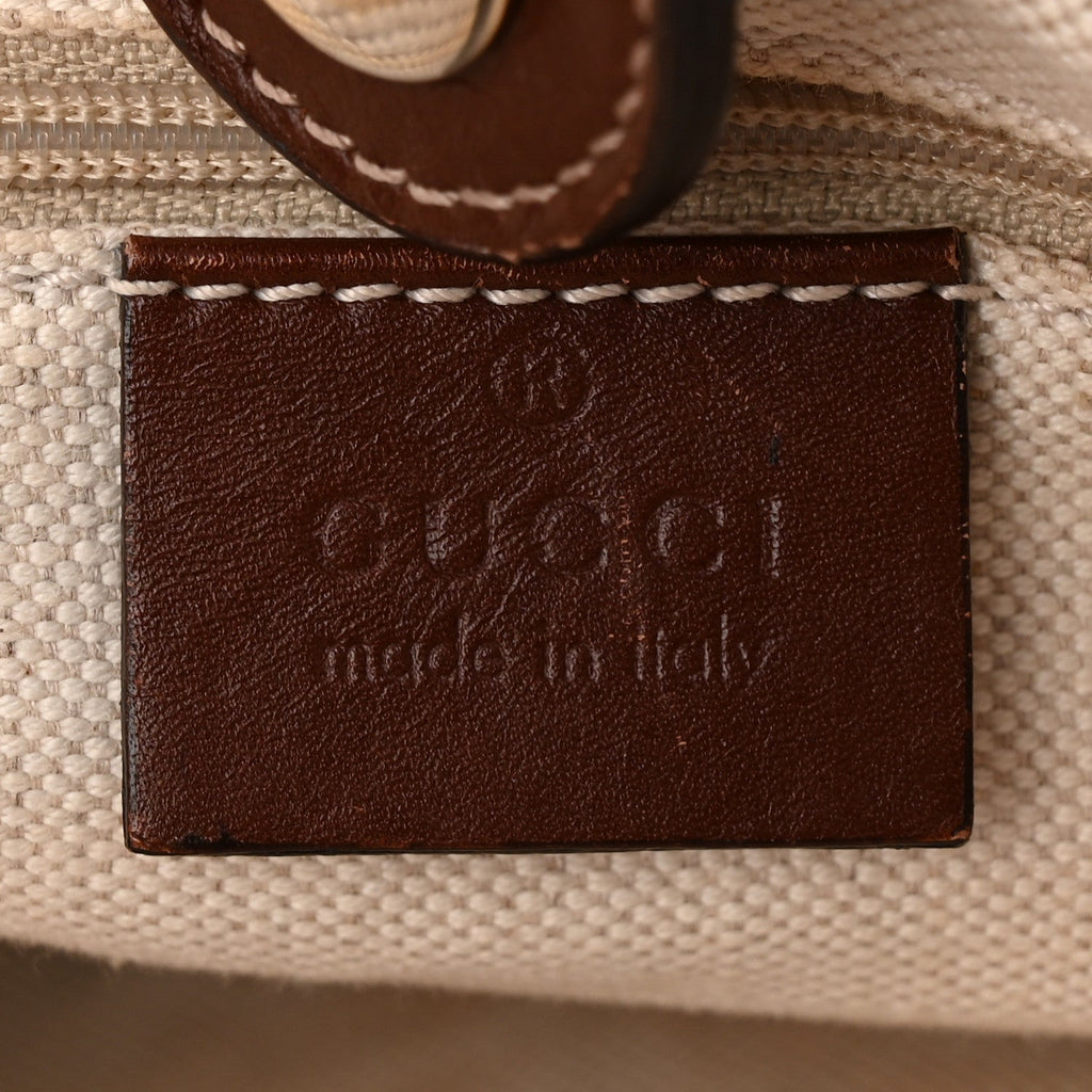 Gucci Diamante Medium Sukey Tote Brown