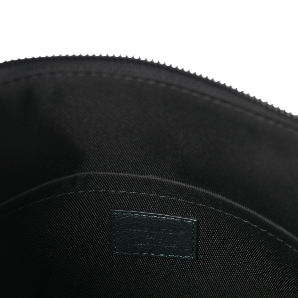 Louis Vuitton Monogram Shadow City Keepall Forest Green