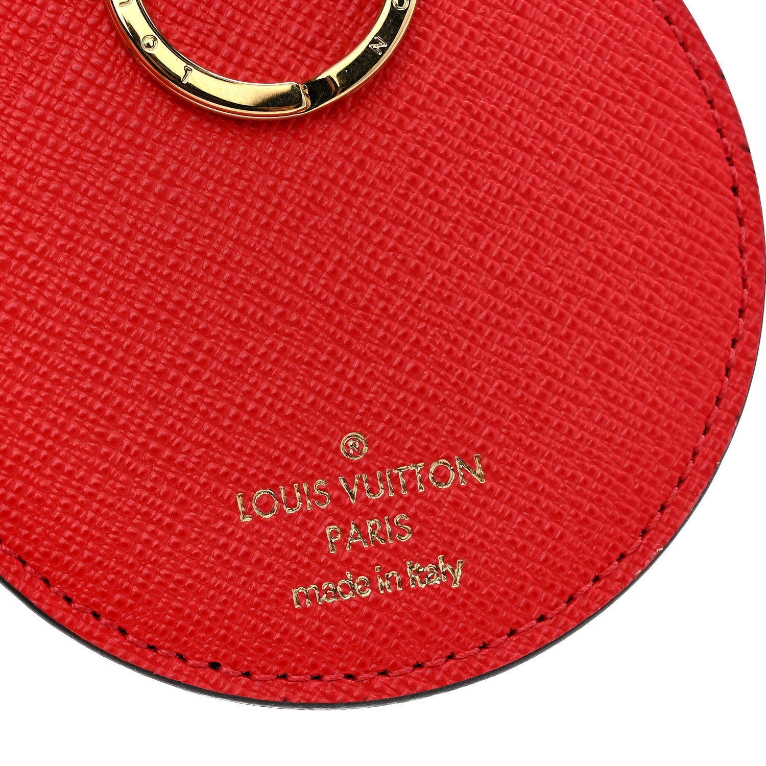 Louis Vuitton Damier Ebene 2016 Christmas Animation Bag Charm Key Ring