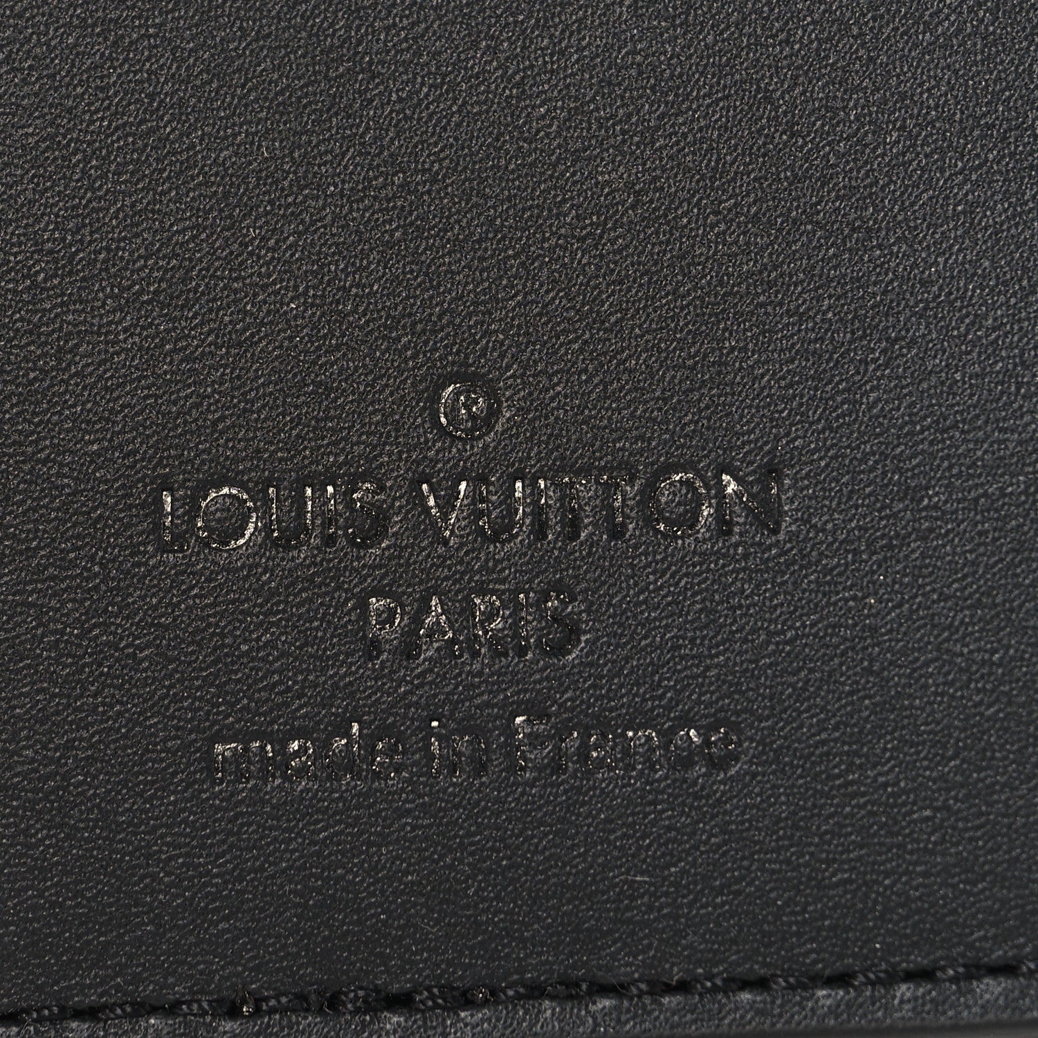 Louis Vuitton Taurillon Monogram Pocket Organizer Black