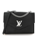 Louis Vuitton Soft Calfskin My Lockme Chain Bag BB Black