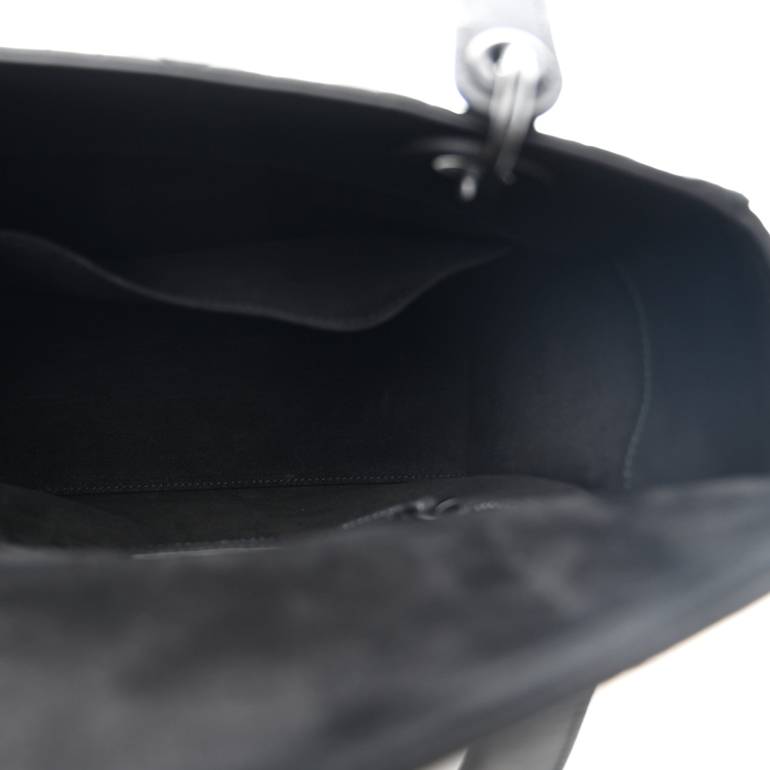 Christian Dior Ultra Matte Calfskin Cannage Medium Lady Dior Black