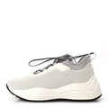 Prada Mesh Neoprene America's Cup 45mm Womens Sneakers 37.5 White Alluminio