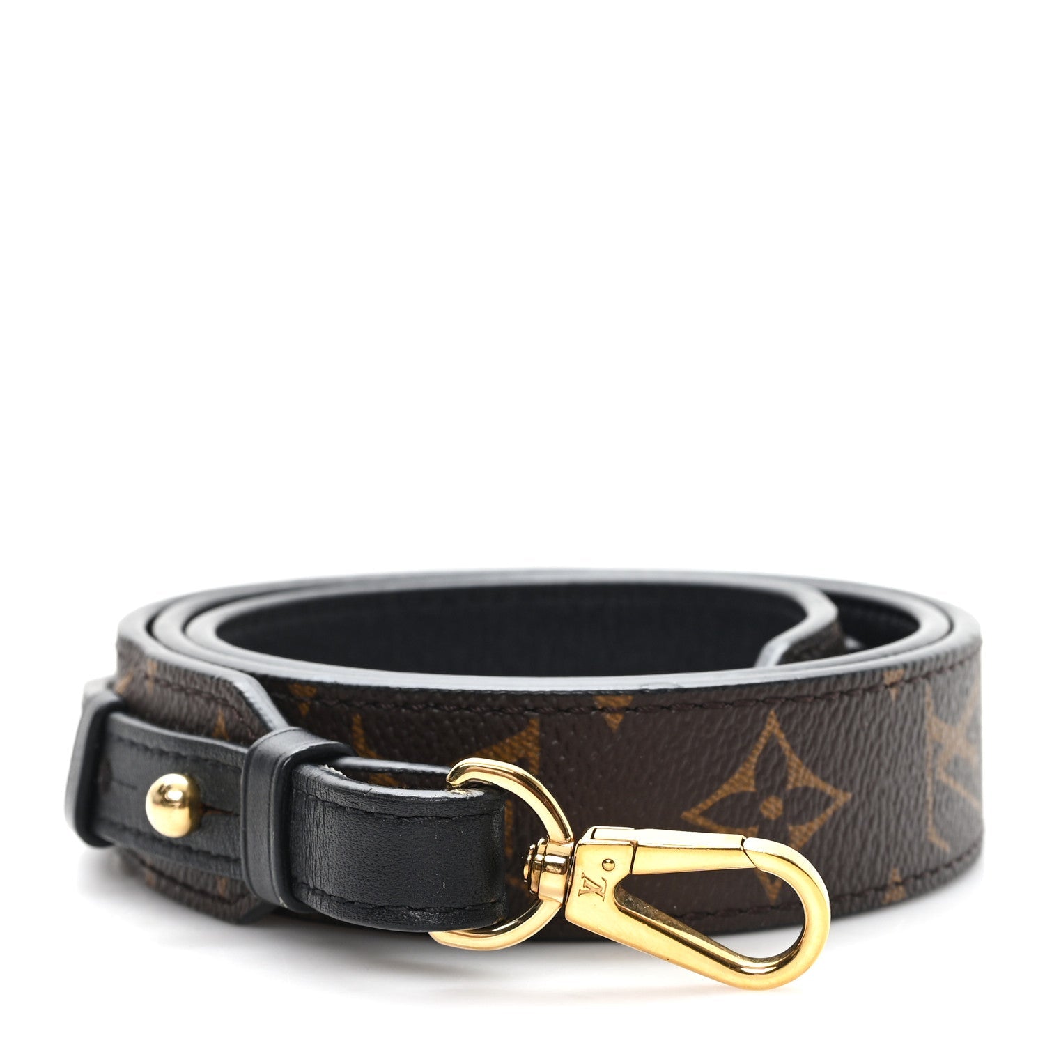 Louis Vuitton Monogram Bandouliere Shoulder Strap XL Black