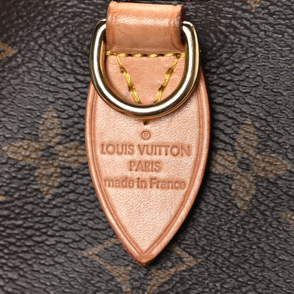 Louis Vuitton Monogram Speedy Bandouliere 20 Black