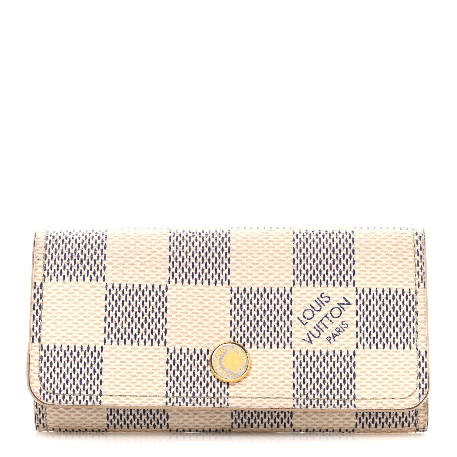 Louis Vuitton Damier Azur Multicles 4 Key Holder
