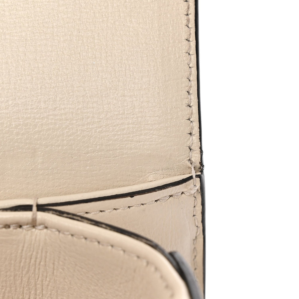 Gucci GG Supreme Monogram Horsebit 1955 Shoulder Bag Beige Mystic White