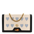 Gucci Calfskin Lovelight Mini Diana Chain Bag Mystic White Paradise Cloude
