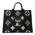 Louis Vuitton Empreinte Monogram Giant Onthego GM Black Beige
