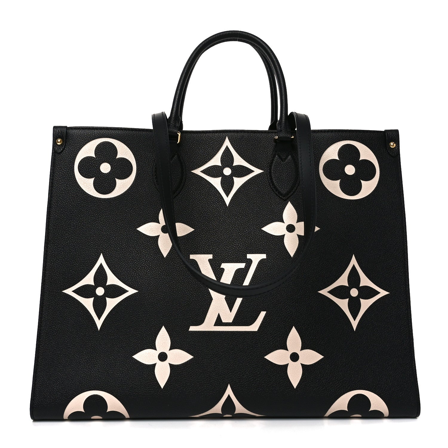Louis Vuitton Empreinte Monogram Giant Onthego GM Black Beige