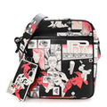 Prada X JAMES JEAN Vitello DNA Flat Messenger Bag Black