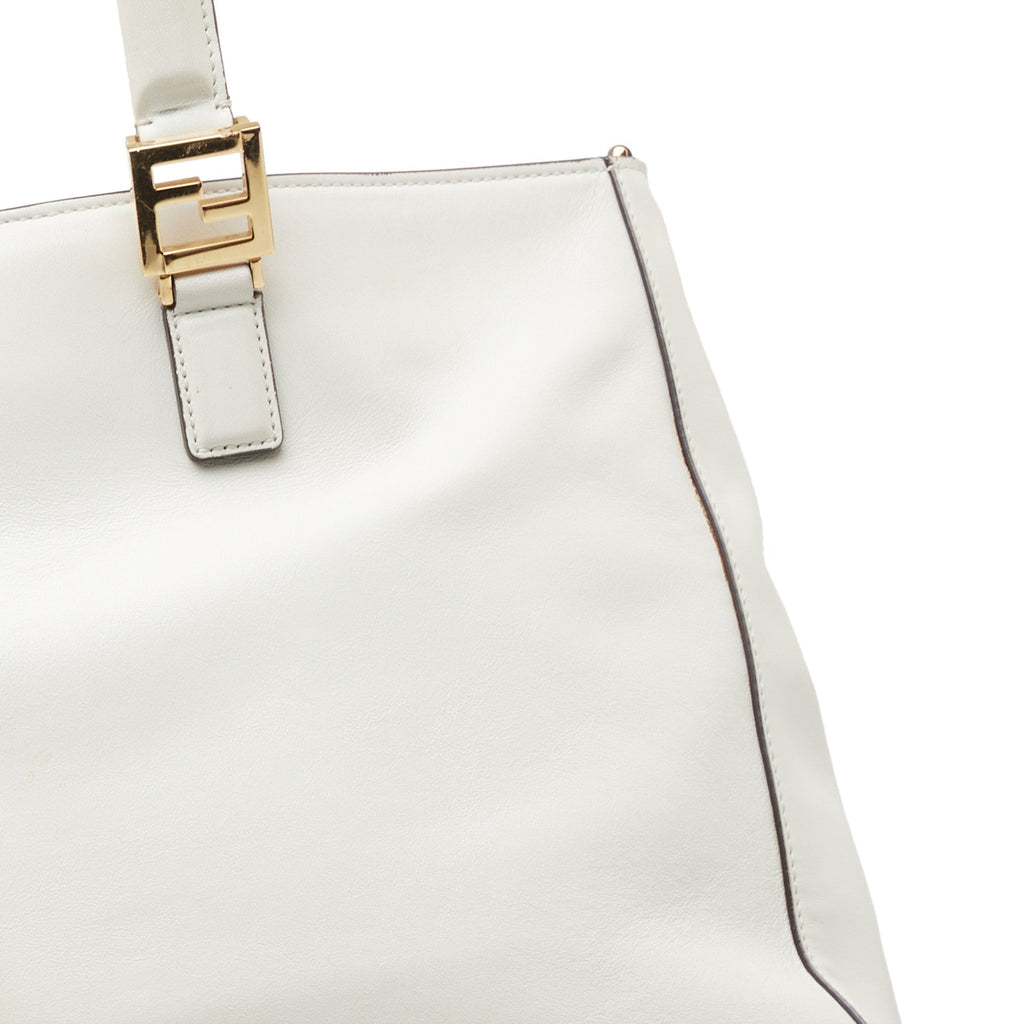 FENDI Medium Glacier FF Tote Satchel