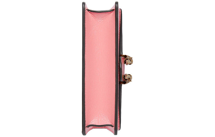GUCCI Leather Dionysus Tiger Head Buckle Chain Single-Shoulder Bag Super Mini Red/Pink 476432-18YQX-6664