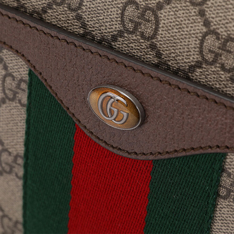 GUCCI Synthetic canvas Single Shoulder Bag MiddleEbony 598139-96IWT-8745