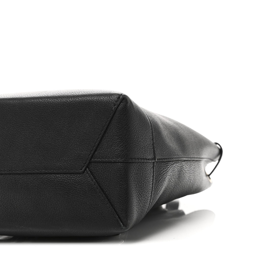 Louis Vuitton Calfskin Lockme Backpack Black