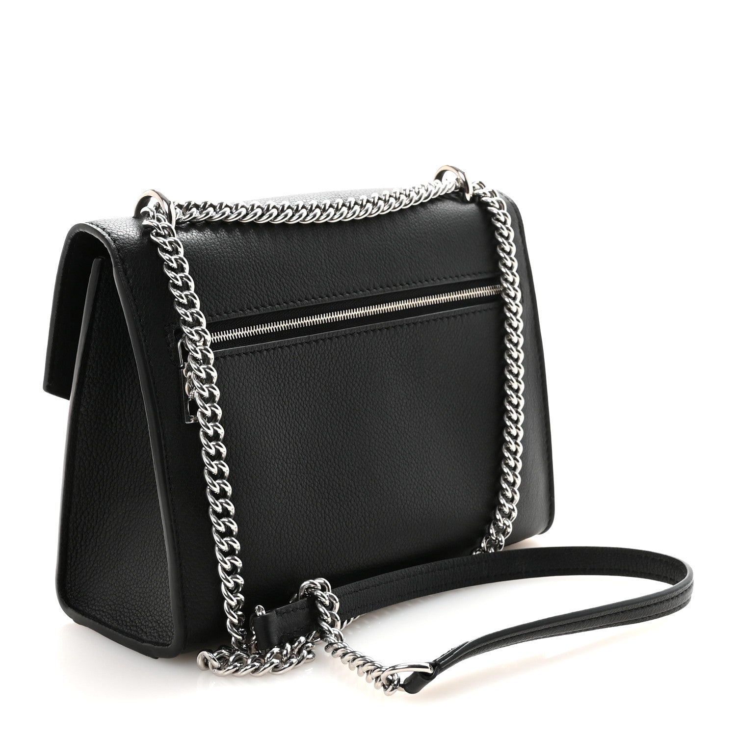Louis Vuitton Soft Calfskin My Lockme Chain Bag BB Black