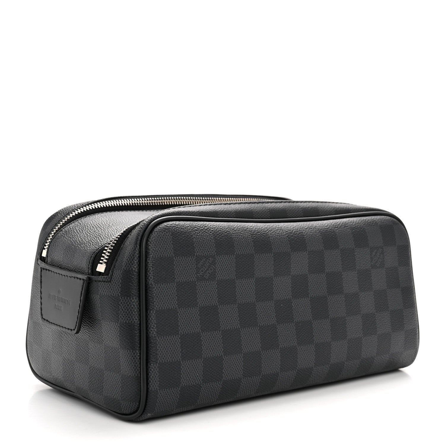 Louis Vuitton Damier Graphite Dopp Kit Toilet Pouch