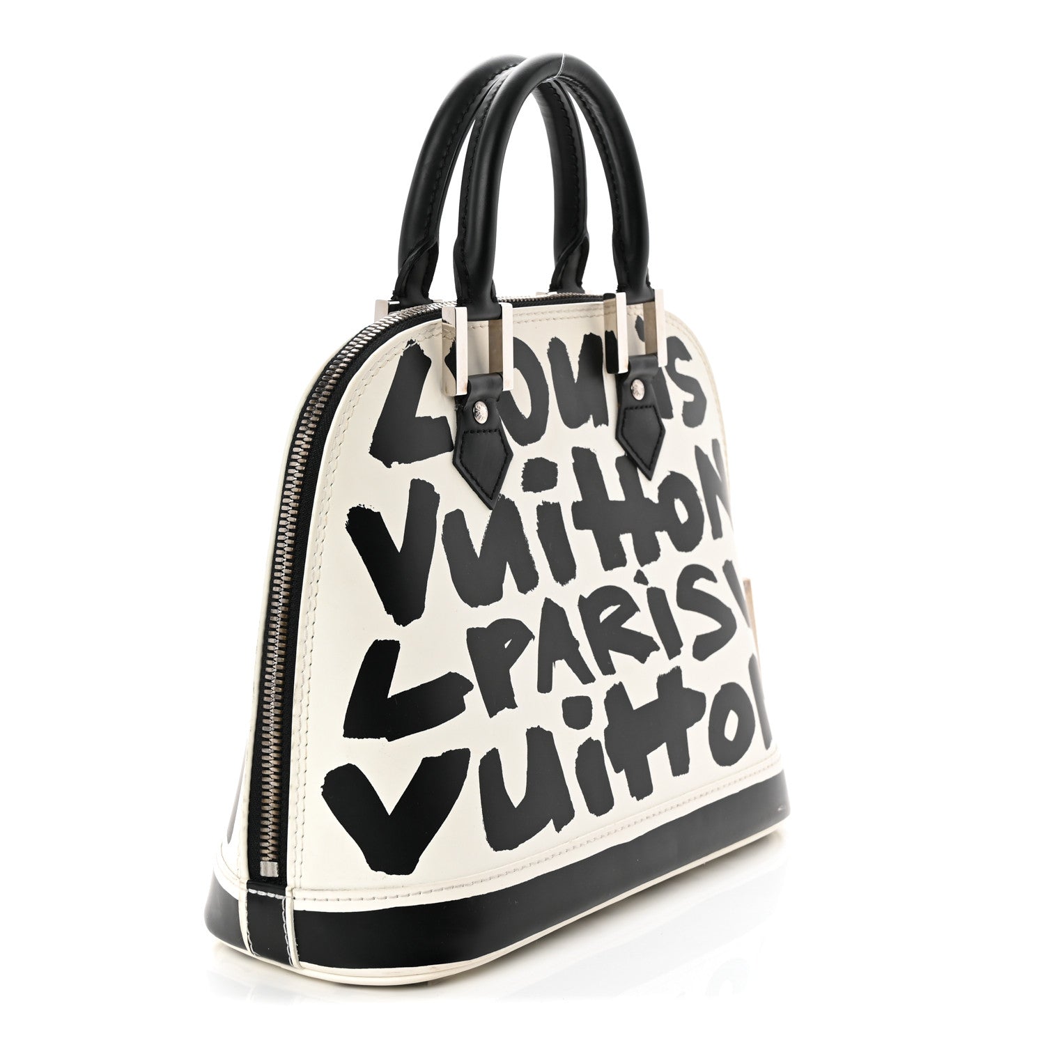 Louis Vuitton Graffiti Alma MM Black