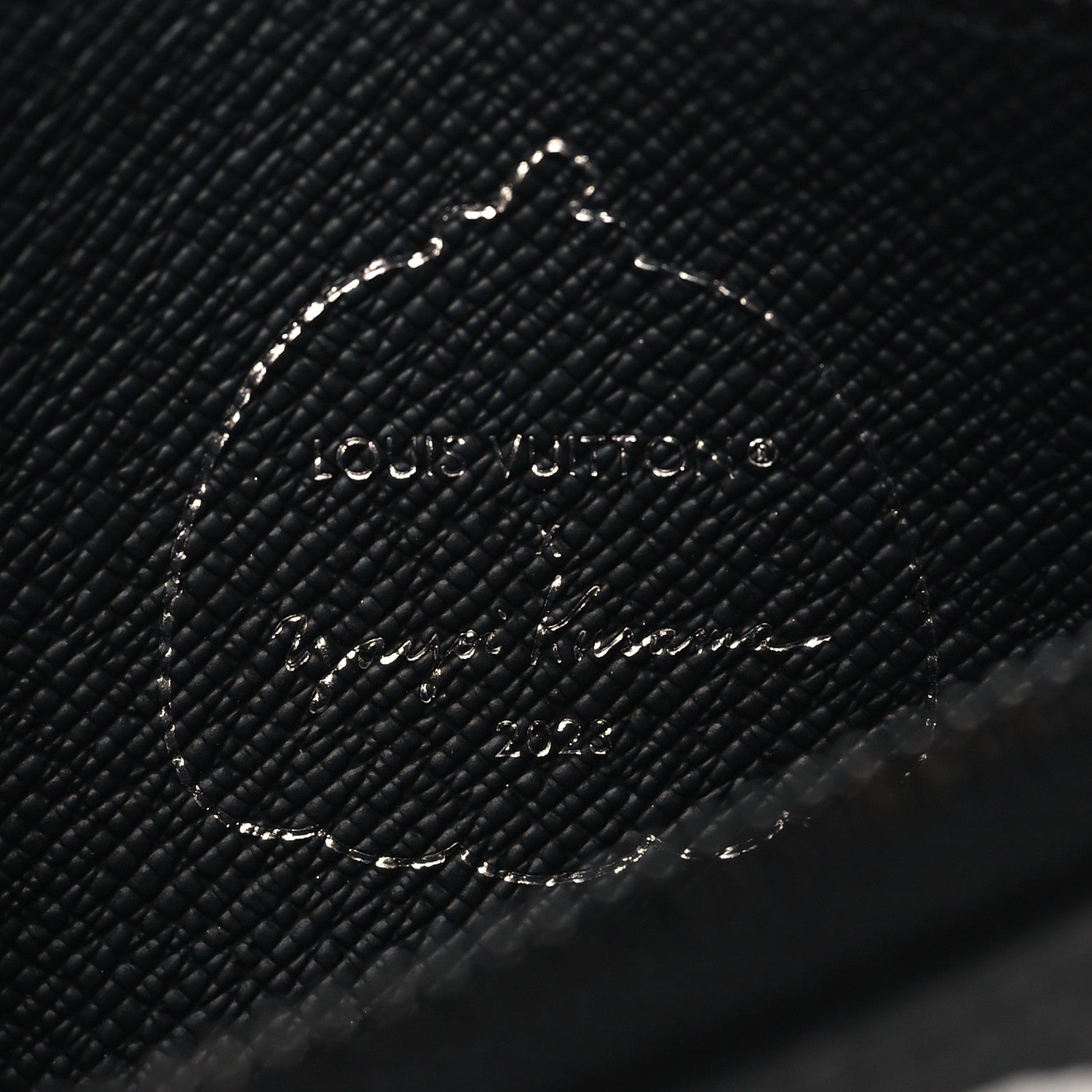 Louis Vuitton LV X YK Monogram Eclipse Taiga Coin Card Holder
