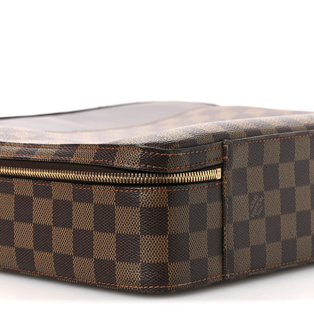 Louis Vuitton Damier Ebene Porte Ordinateur Sabana Computer Case