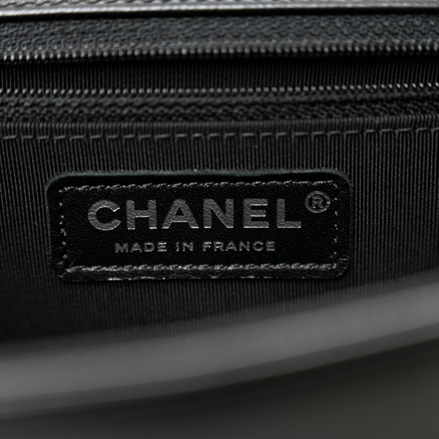Chanel Grained Calfskin Quilted New Medium Boy Flap Black