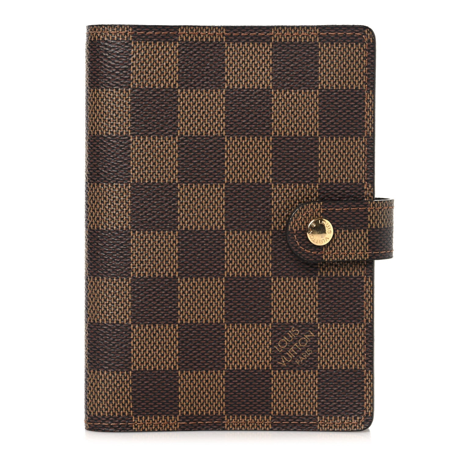Louis Vuitton Damier Ebene Small Ring Agenda Cover