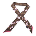 Louis Vuitton LV X TM Silk Monogram Cherry Blossom BB Bandeau Tan