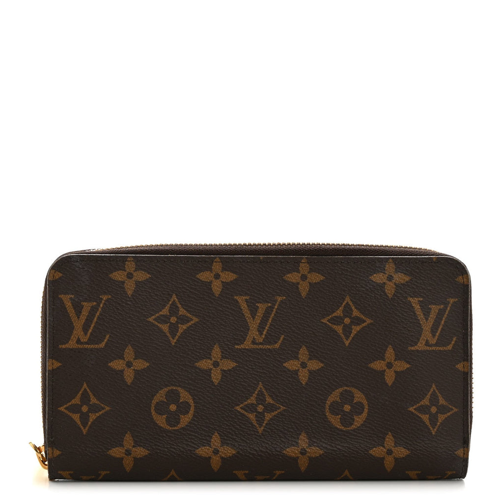 Louis Vuitton Monogram Zippy Wallet Rose Ballerine