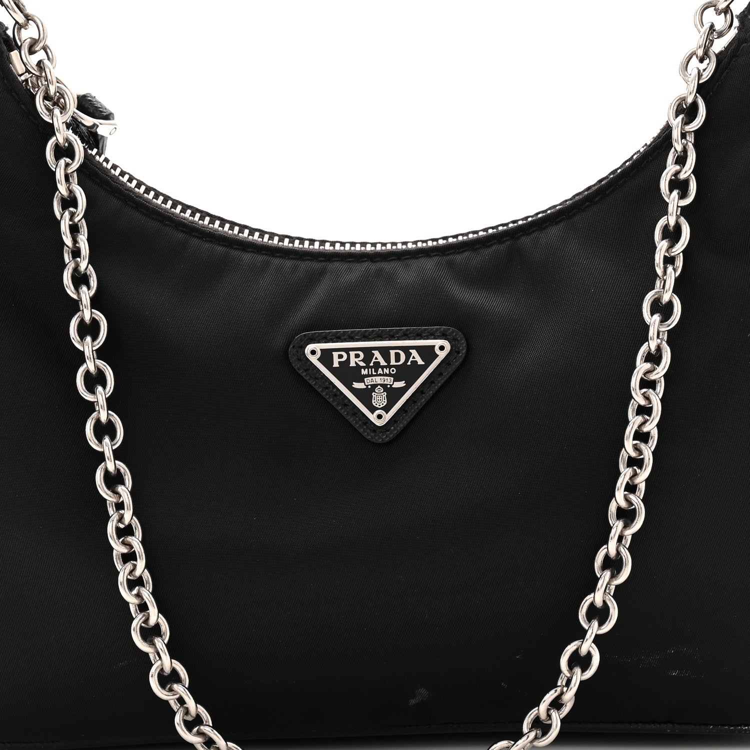 Prada Nylon Re-Edition 2005 Shoulder Bag Black