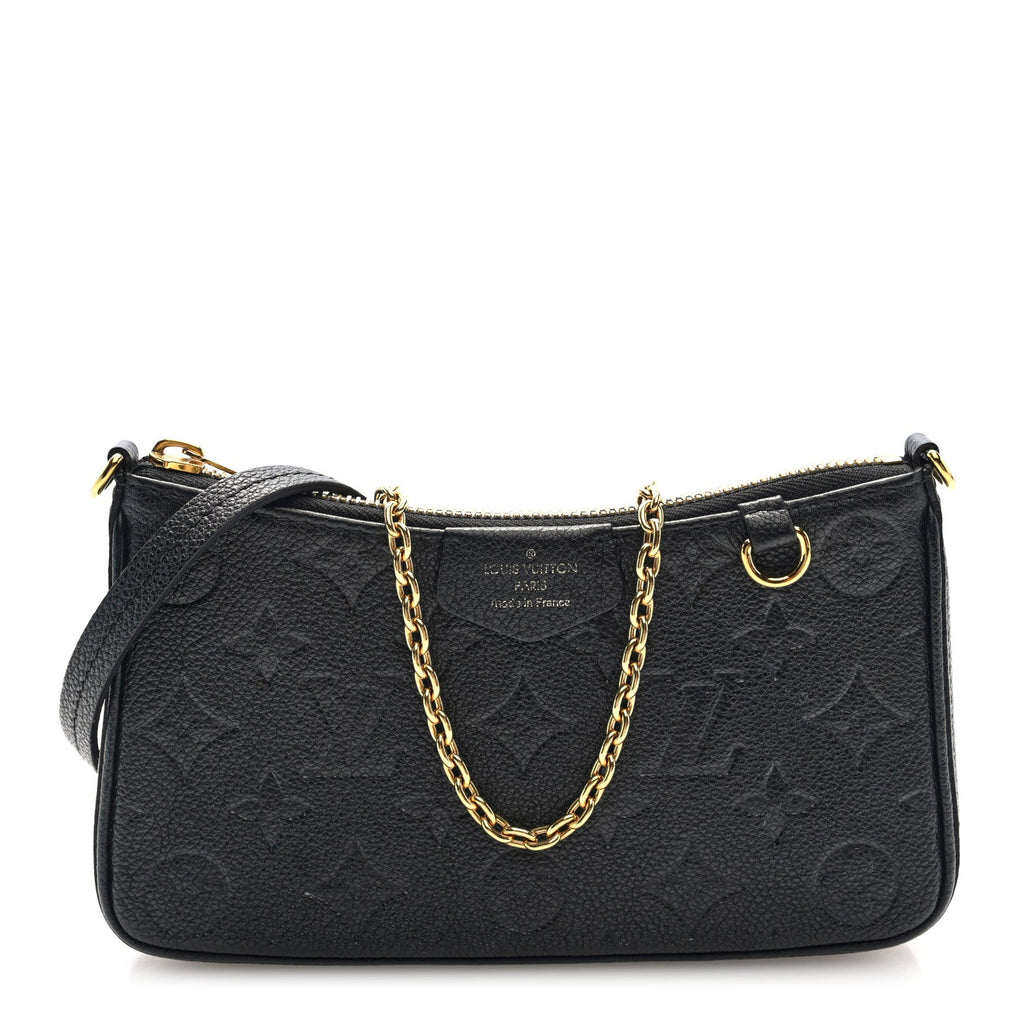 Louis Vuitton Empreinte Easy Pouch On Strap Black