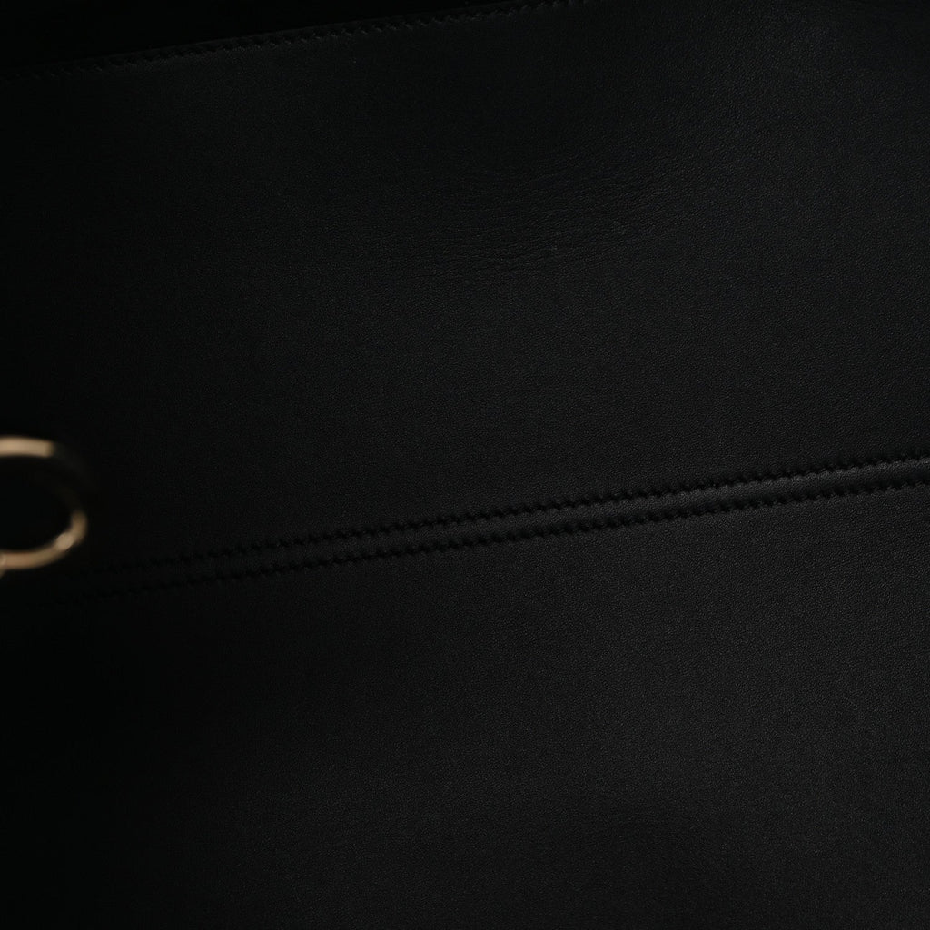 Christian Dior Calfskin Macrocannage Large Toujours Black